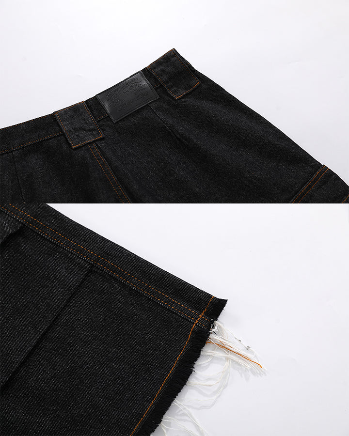 KIIKIO Yabi Layered Shorts
