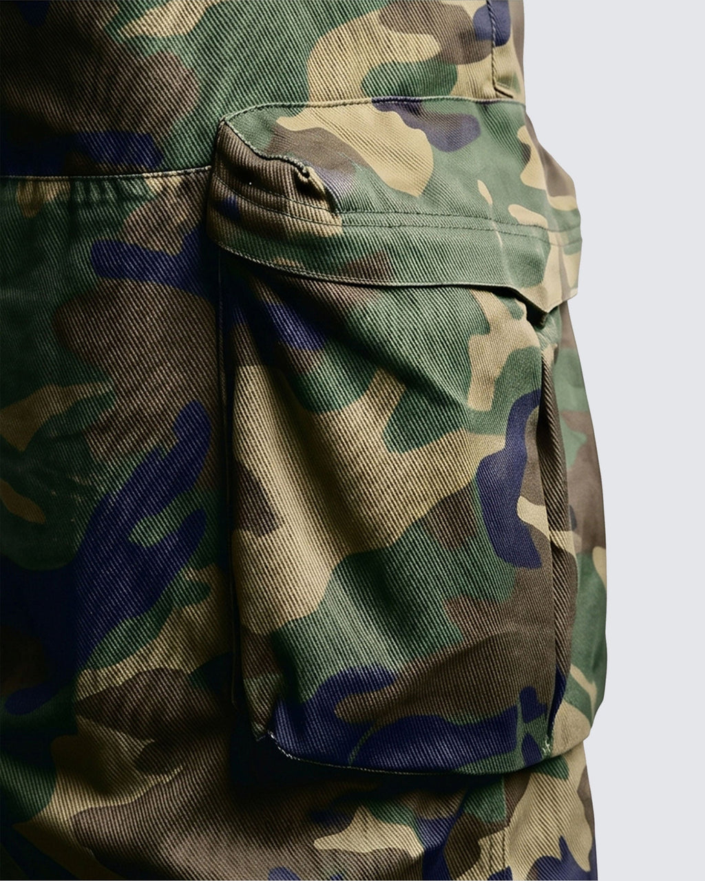 KIIKIO-New Y2K Camo Multi-Pocket Wide Leg Cargo Pants