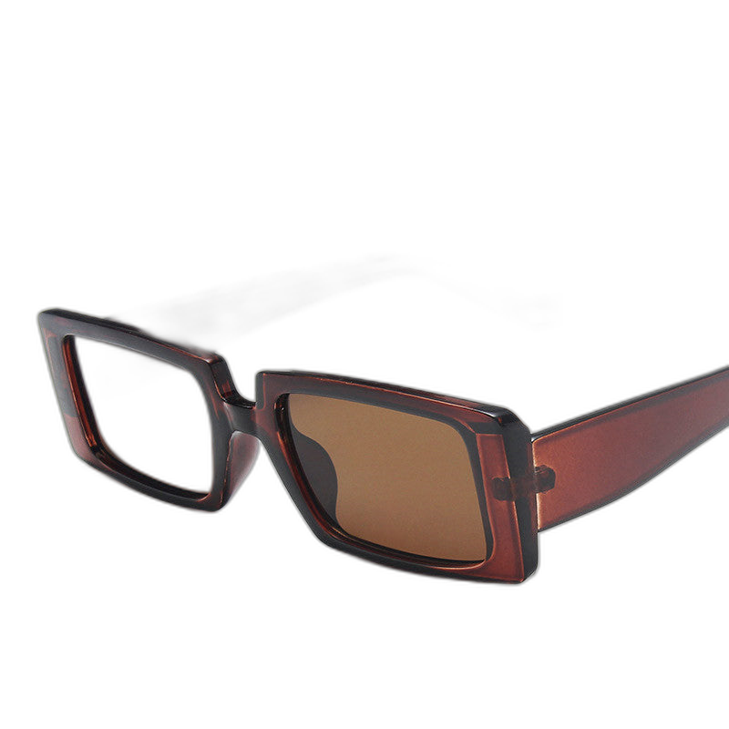 Retro Rectangle Frame Sunglasses