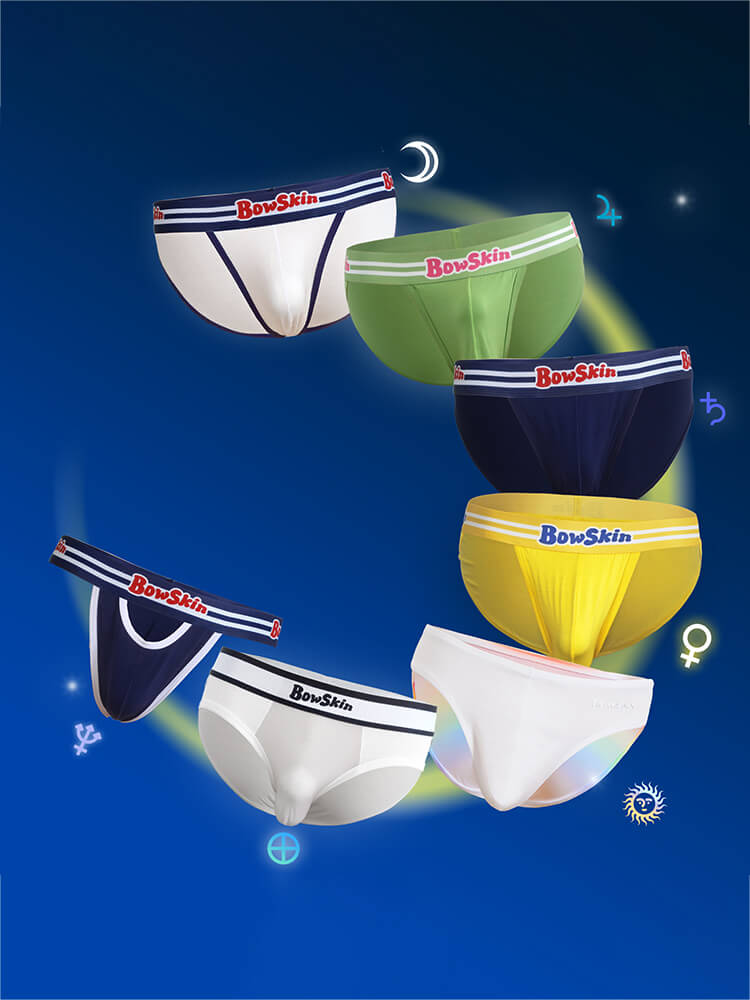 Men's Sexy High-Cut Modal Sports Briefs