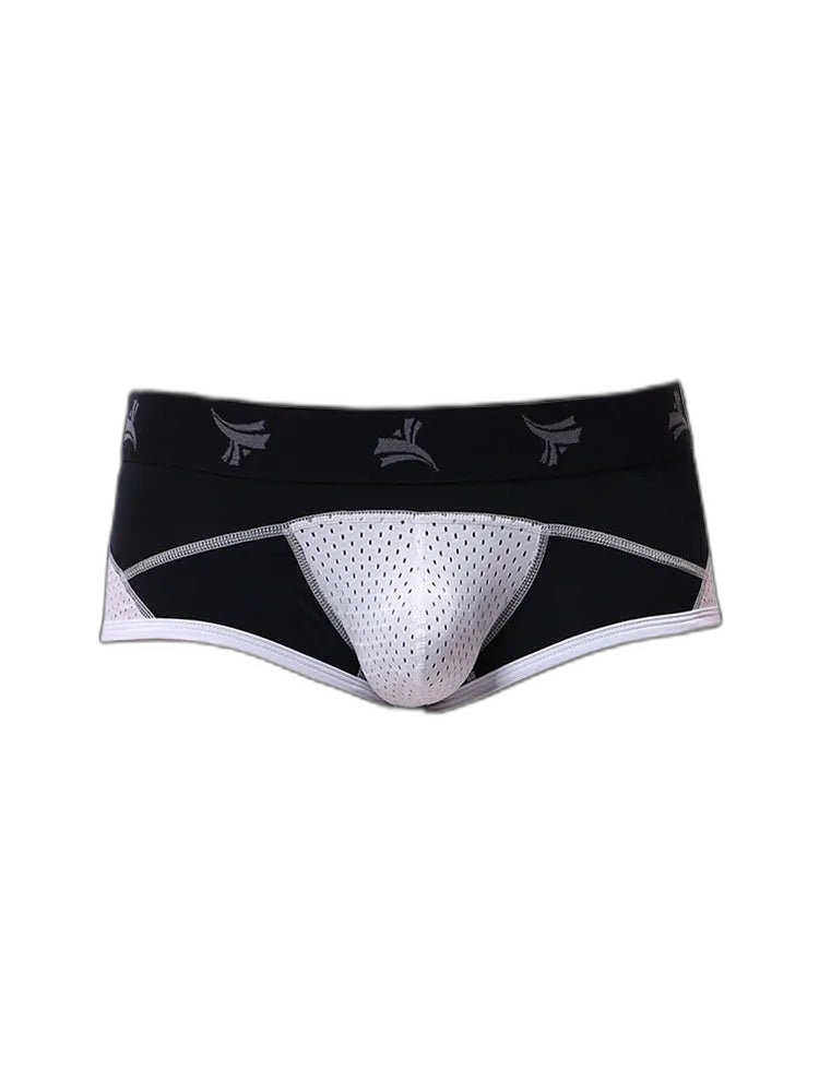 3 Pack Nylon Mesh Breathable U-Pouch Trunks