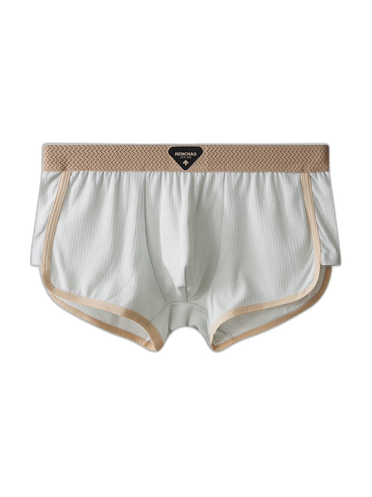 4 Pack Men's Ultra-Soft Premium Cotton Seamless Comfort Trunks