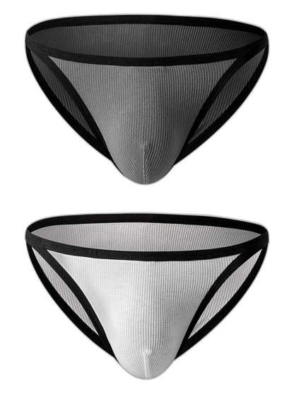 Men's Low-Rise Sexy U-Convex Thong And Briefs