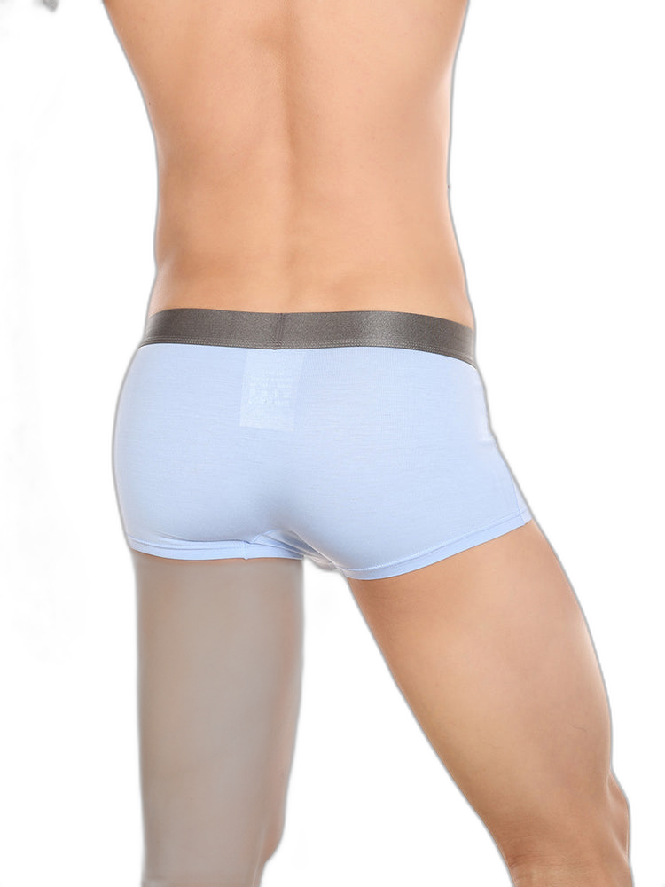 Men’s Dual Ball Pouch Trunks With Fly Front