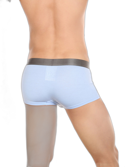 Men’s Dual Ball Pouch Trunks With Fly Front