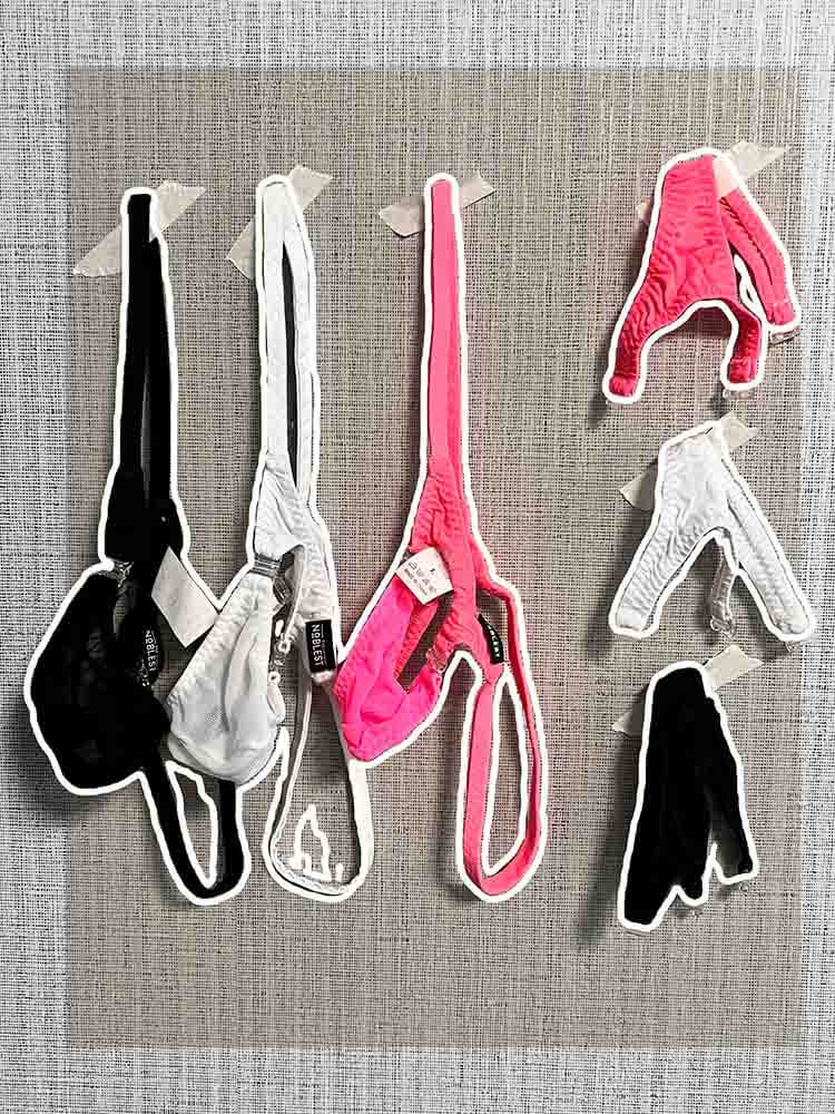 Men's Sexy Hollow Thin Strap Interchangeable Thong