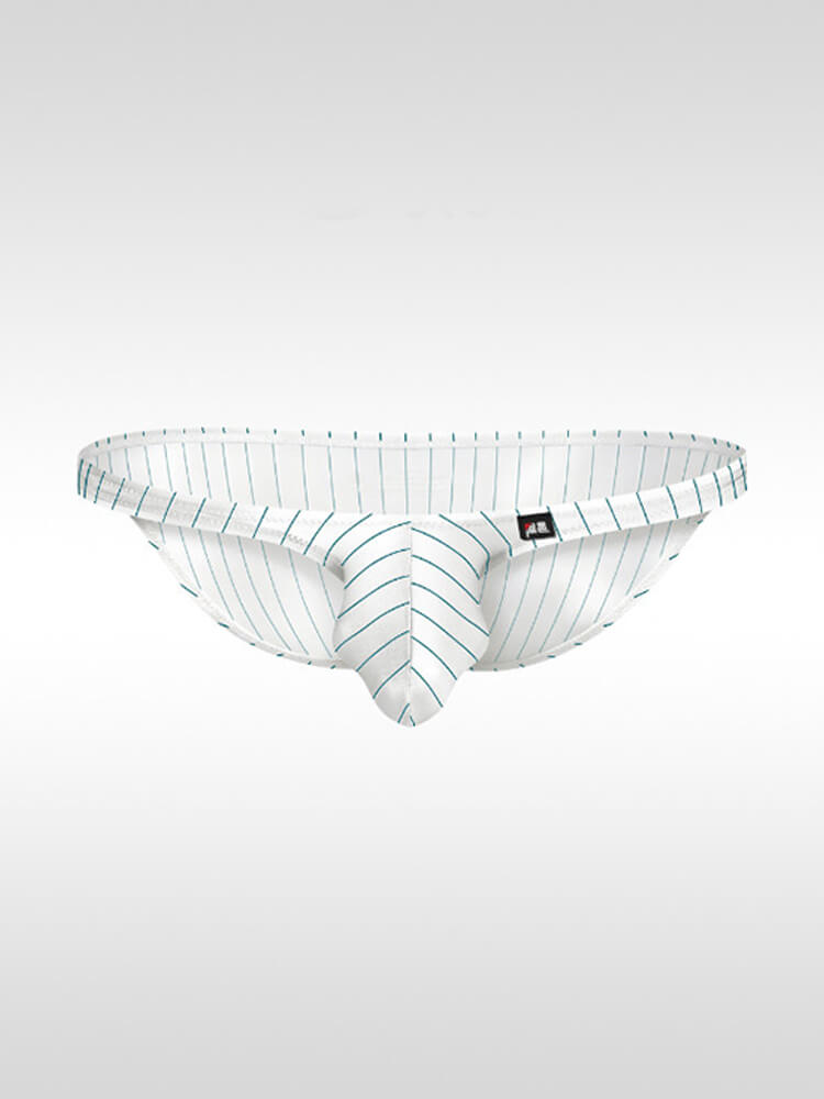 Men's Sexy Low-Rise Striped Boxer Briefs / Briefs / Thongs