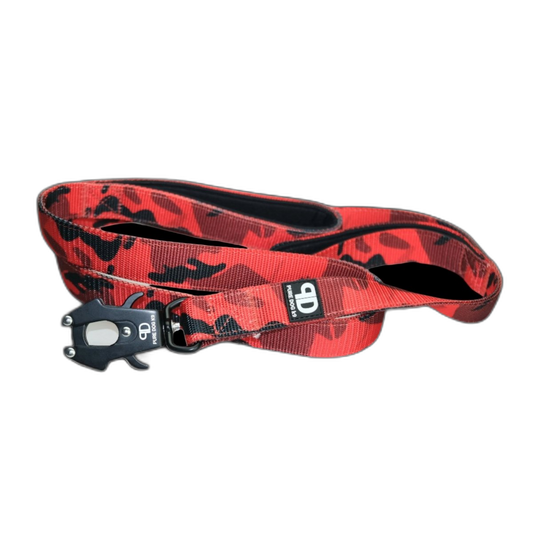 Pure Dog K9 Sport Lead Red Camo