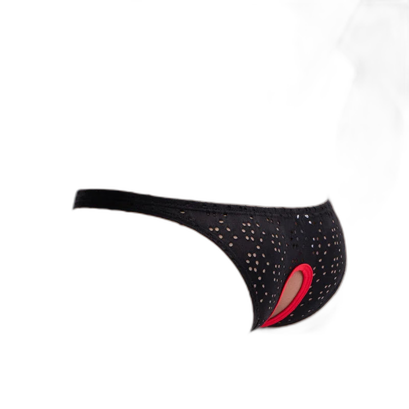 Intrigue Mesh No Crotch Panties