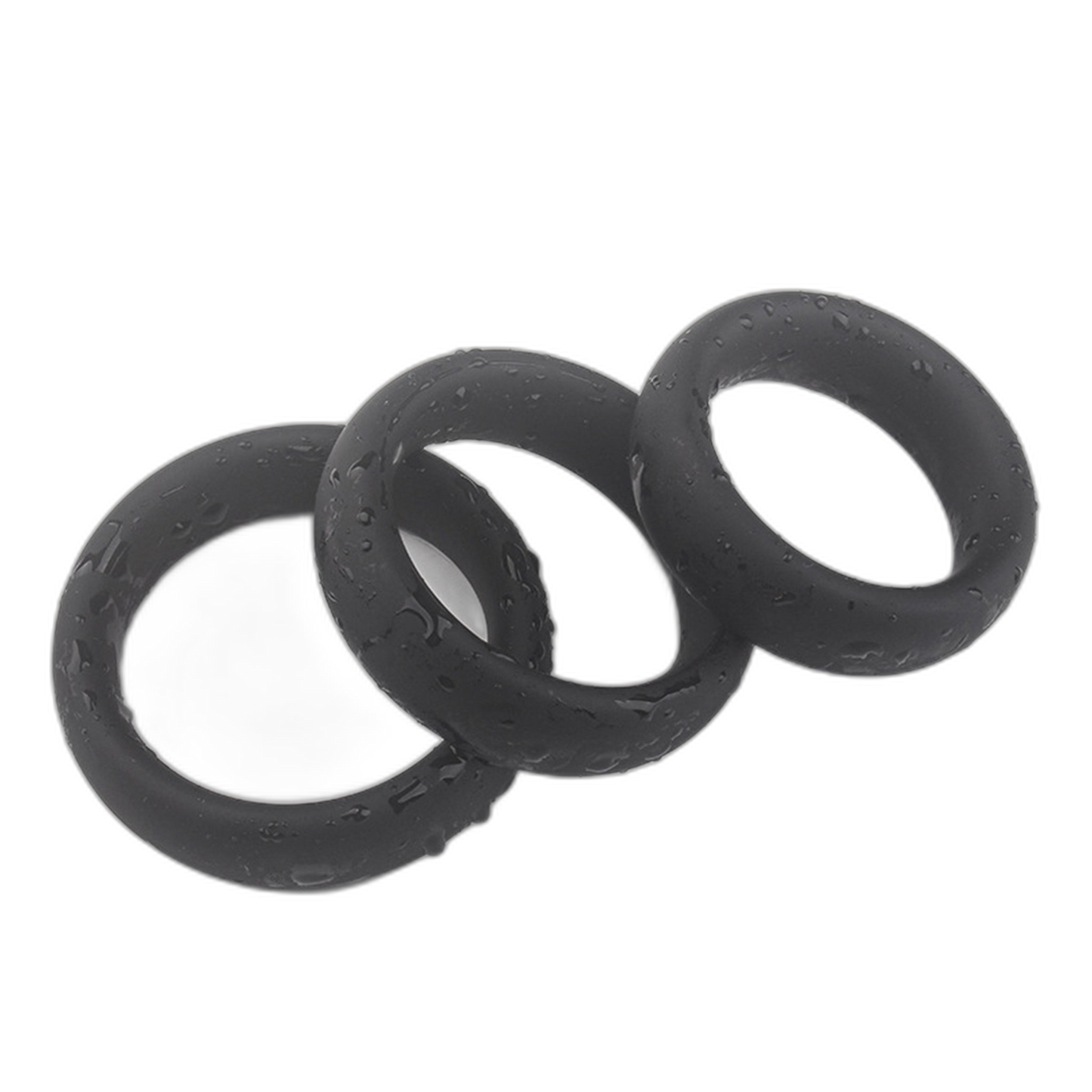 ruff GEAR Pure Silicone Donut Cock Ring Set