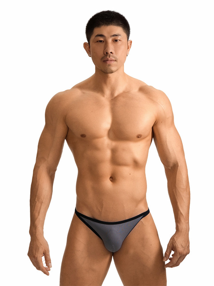 2 Pack Men's Low-Rise Eco-Friendly Lightweight Thong