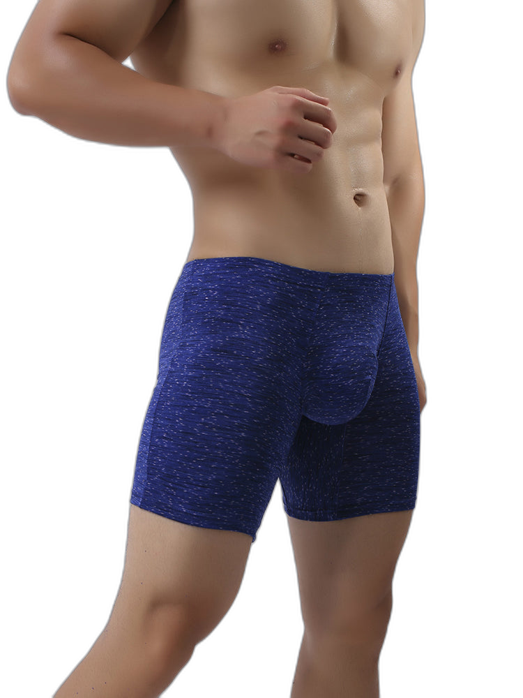 Men's Sport Anti-chafing Large Pouch Boxer Briefs