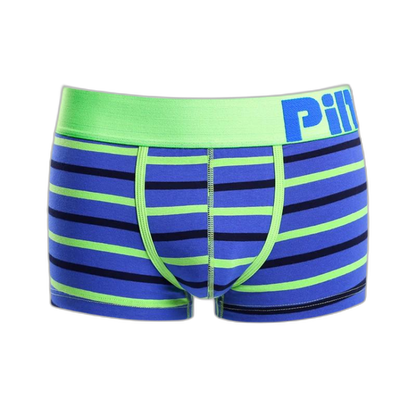 Pink Hero Simple Striped Boxers