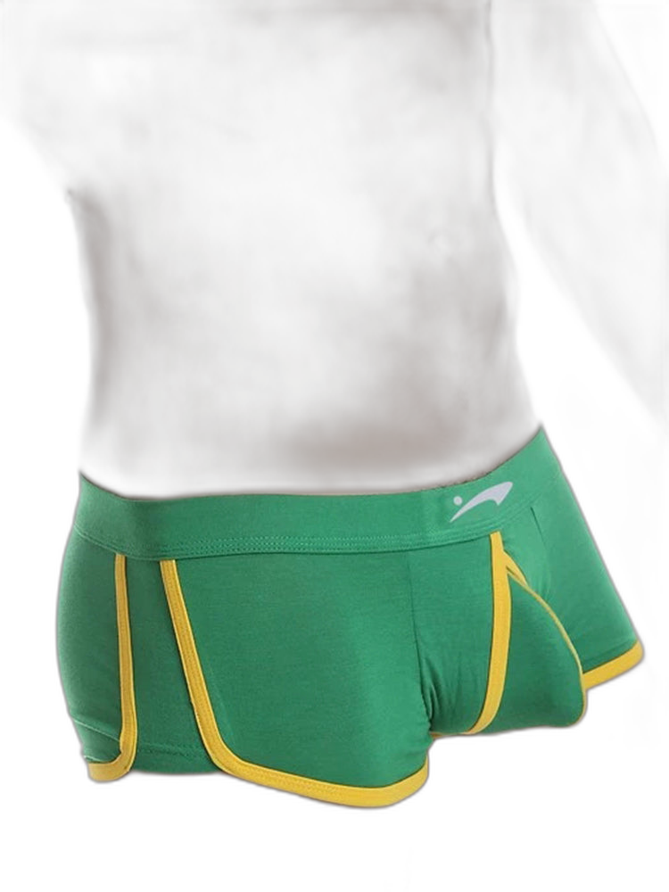 3 Pack Men's Modal U-convex Large Pouch Breathable Trunks