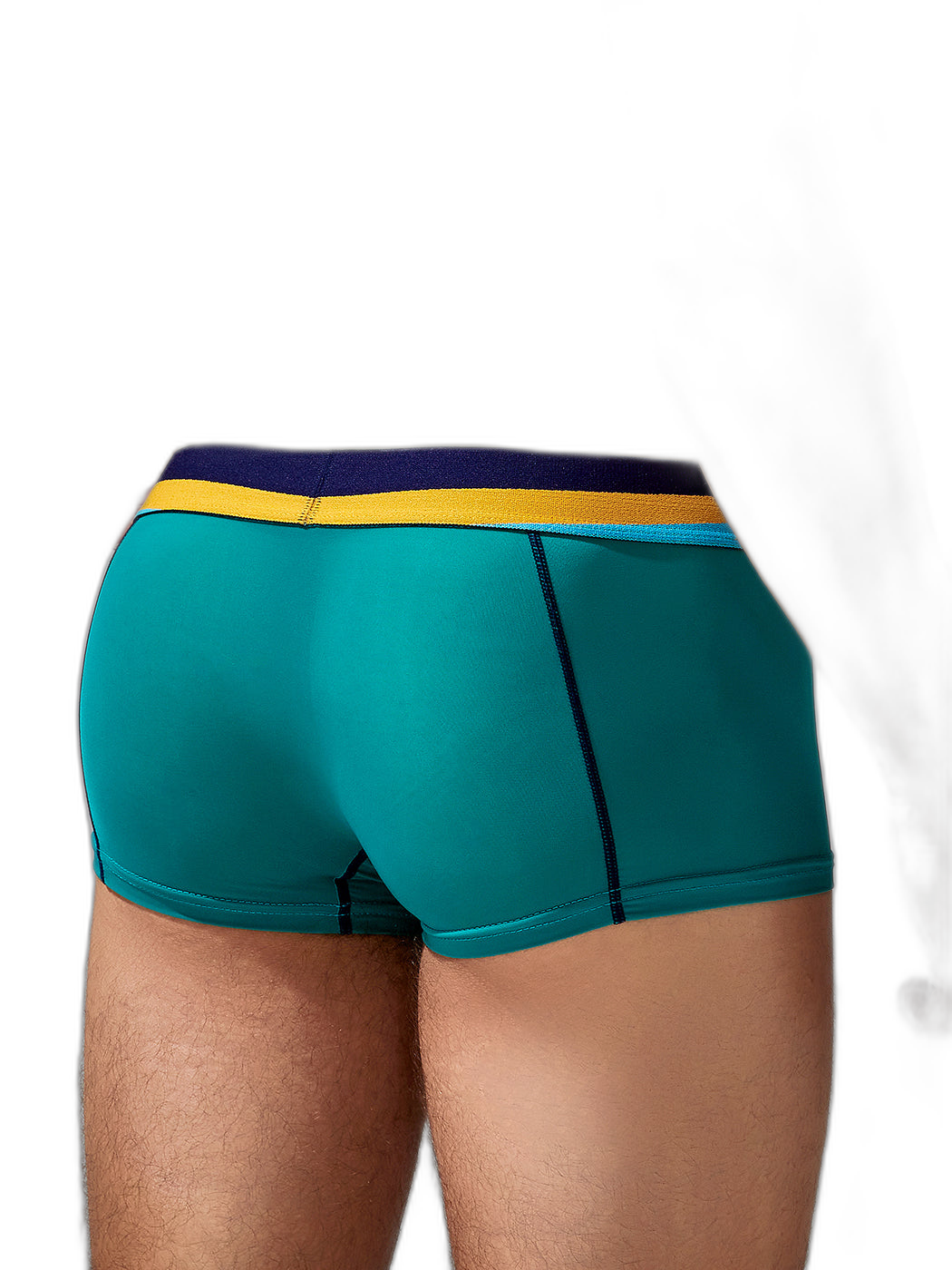 Men's Sport Splicing Lines Trunks