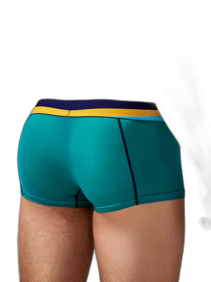 Men's Sport Splicing Lines Trunks