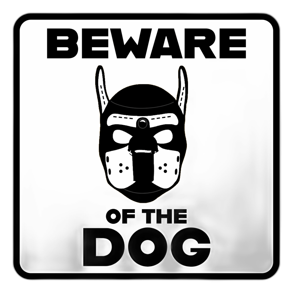 BEWARE OF THE DOG Coasters