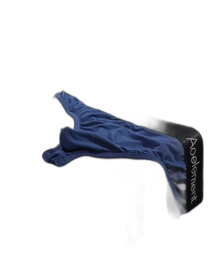 4 Pack Men's Low-Rise Stretchy U-Pouch Thongs