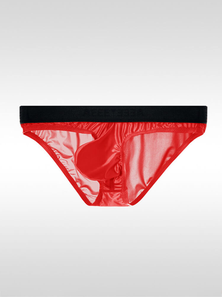 Men's Sexy Low-Rise Semi-Cheeky Briefs