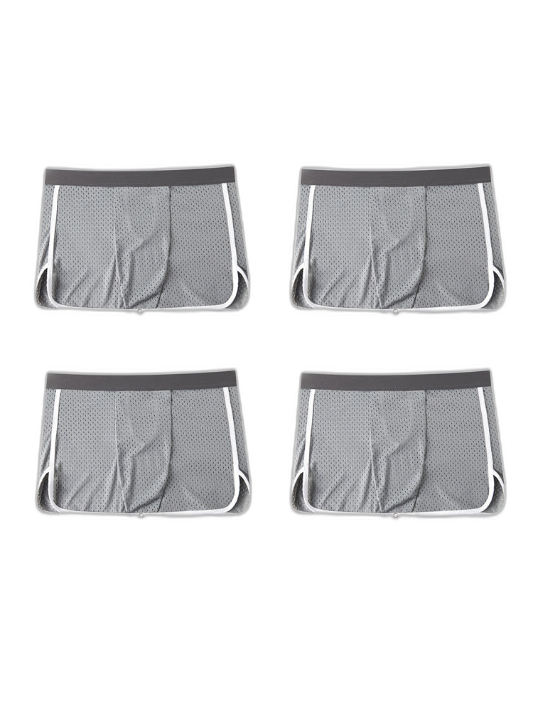 Men's  Button Casual U-Shaped Roman Skirt Dual-Purpose Arrow Pants Underwear