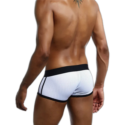 Jockmail Coloured Mesh Boxers (4 Pack)