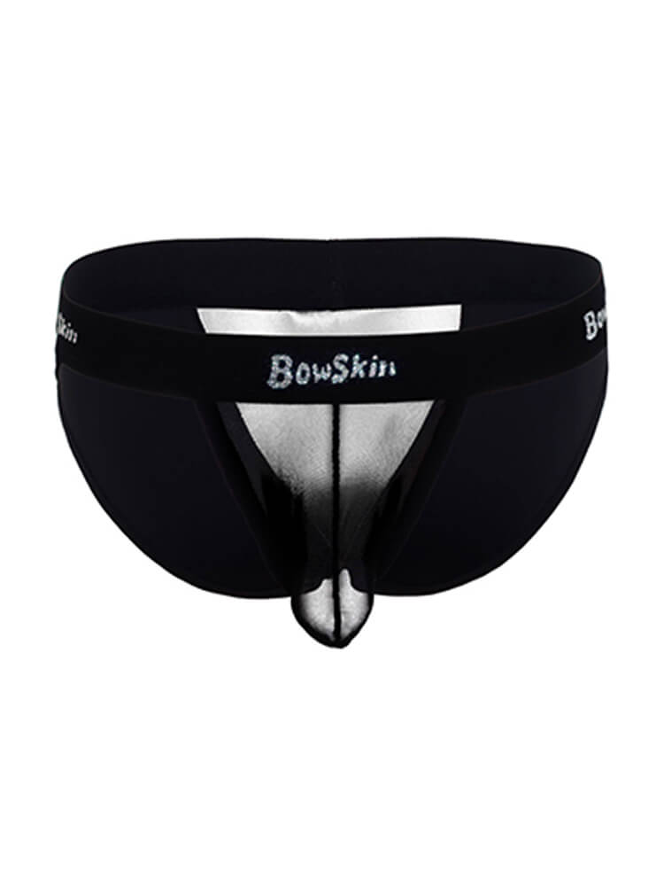 Men's Sexy Sheer Soft Cool Ice Silk Briefs