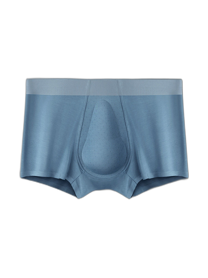 Men's Seamless Trunks with Organic Latex Support Cup