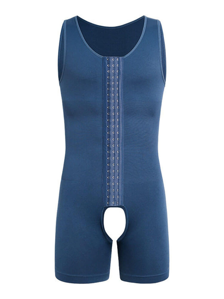 Men's Tight-fitting Fitness Shapewear Bodysuit