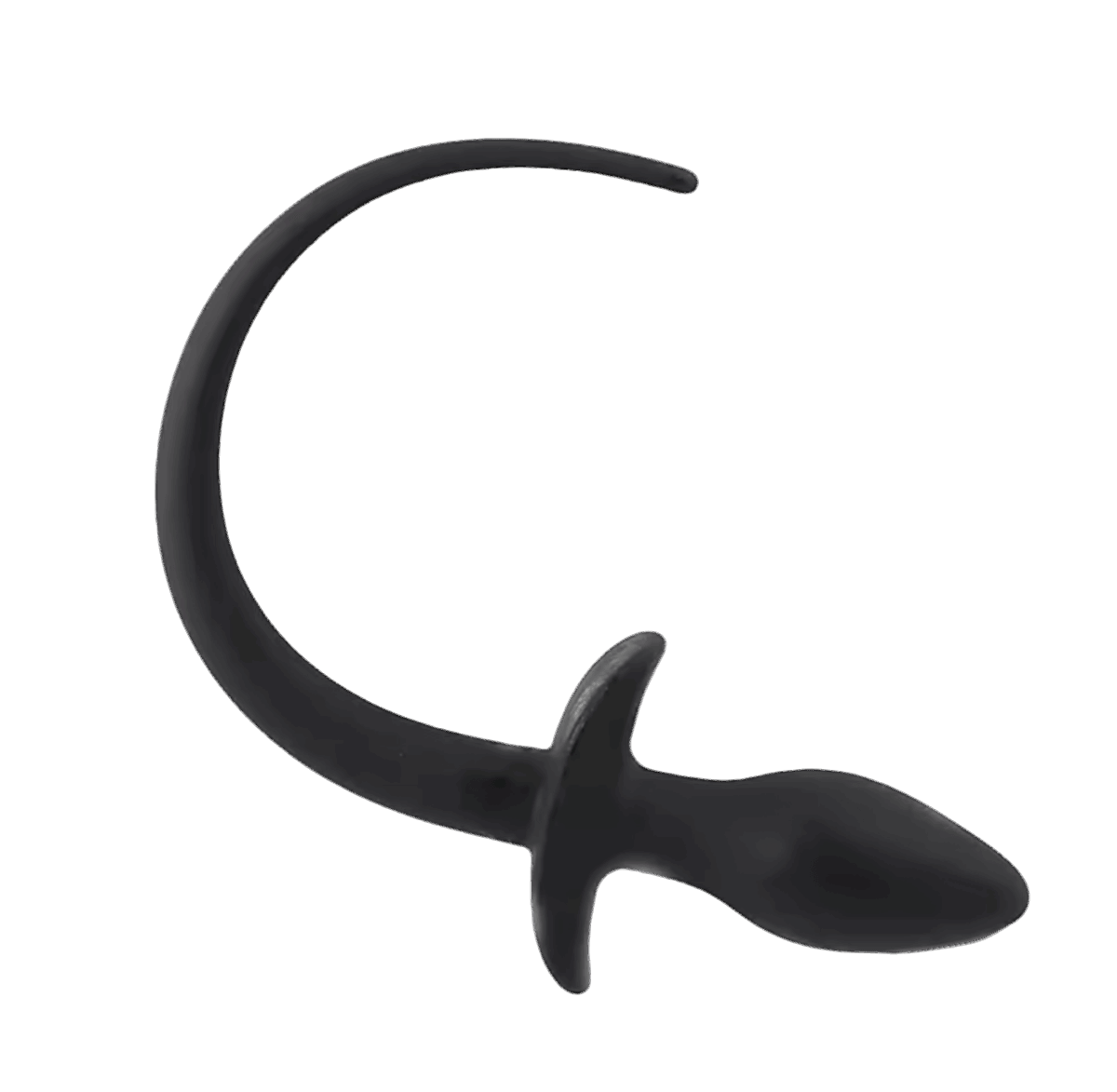RUFF GEAR Silicone Pup Tail Deep Black