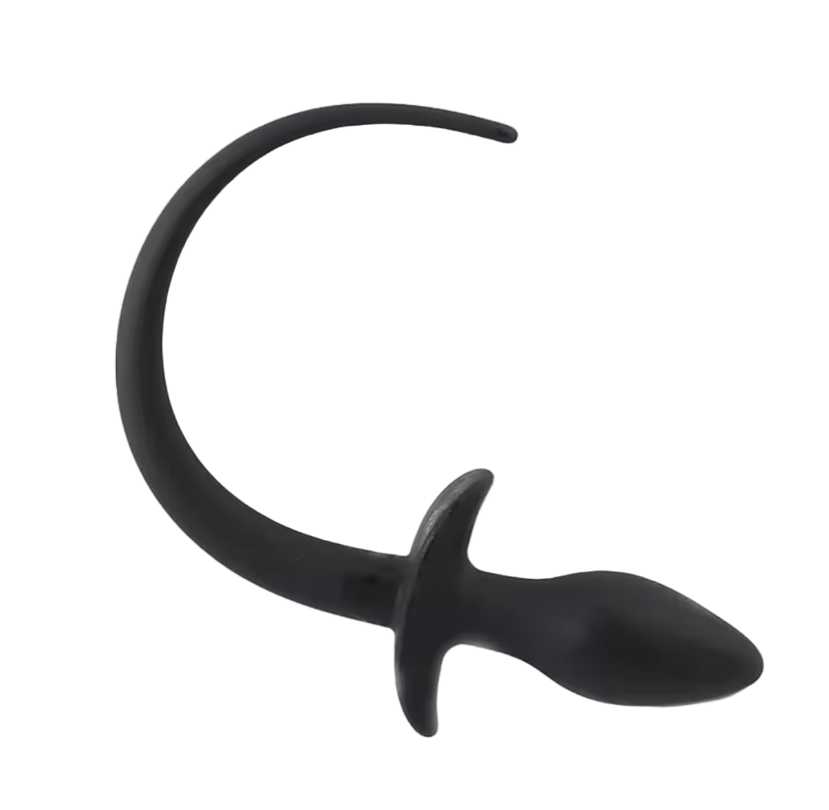 RUFF GEAR Silicone Pup Tail Deep Black