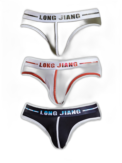 3 Pack Men's Seamless Ice Silk Comfy Underwear