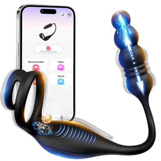 VibeTail - Thrusting Prostate Massager with Cock Ring