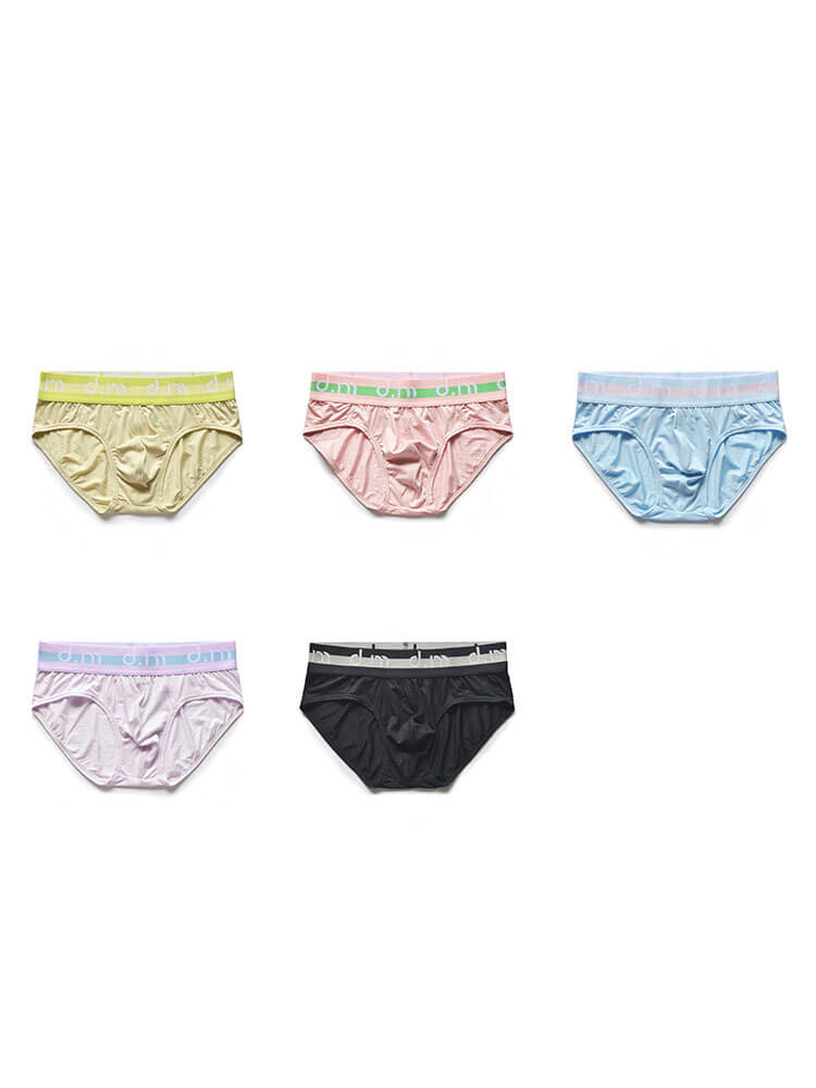 Men's Macaron-Colored Stretch Lyocell Briefs