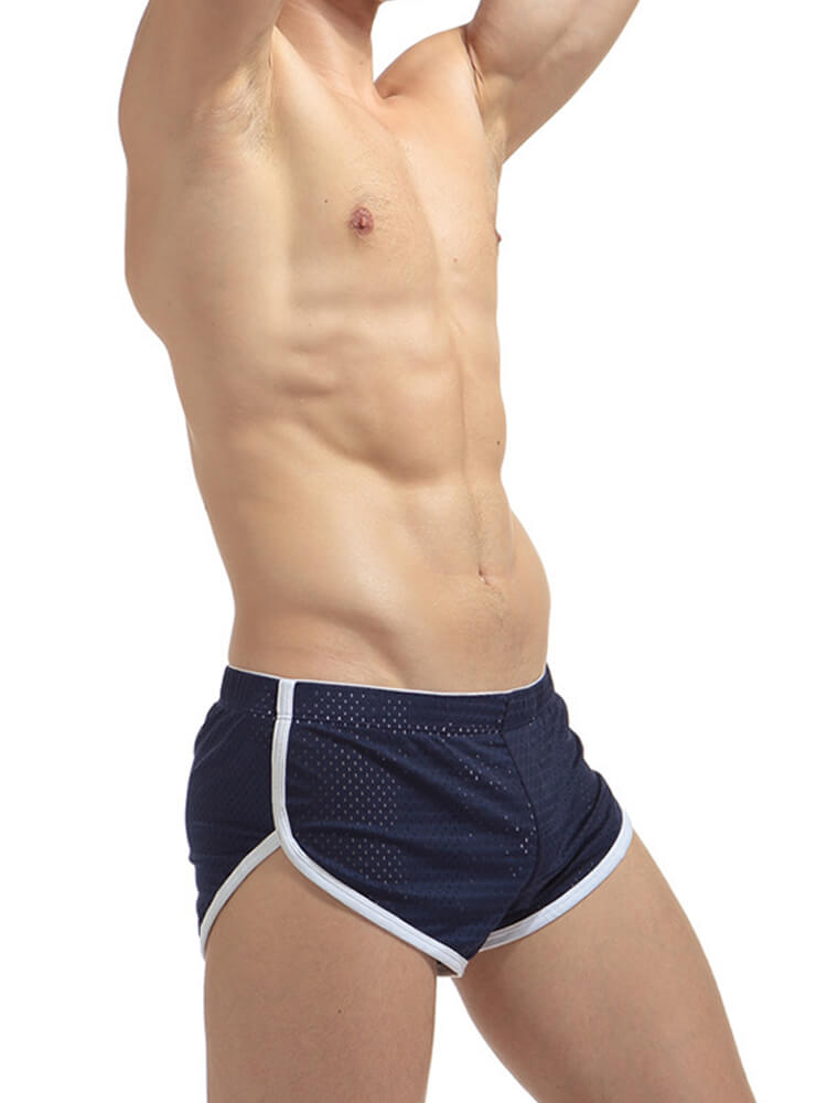 Men's Casual Home Breathable Boxer Briefs