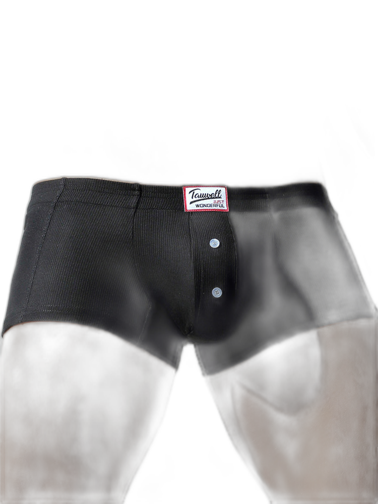 2 Pack Men's Soft Solid Color Simple Comfortable Breathable Trunks