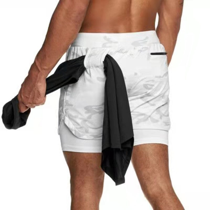 Double-Deck Workout Shorts