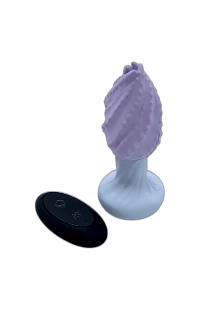 360 Rotating Textured Light-Up Butt Plug