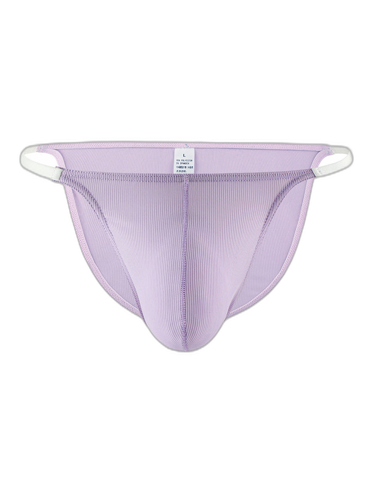 Men's Sexy Big Support Pouch Low-rise String Bikini
