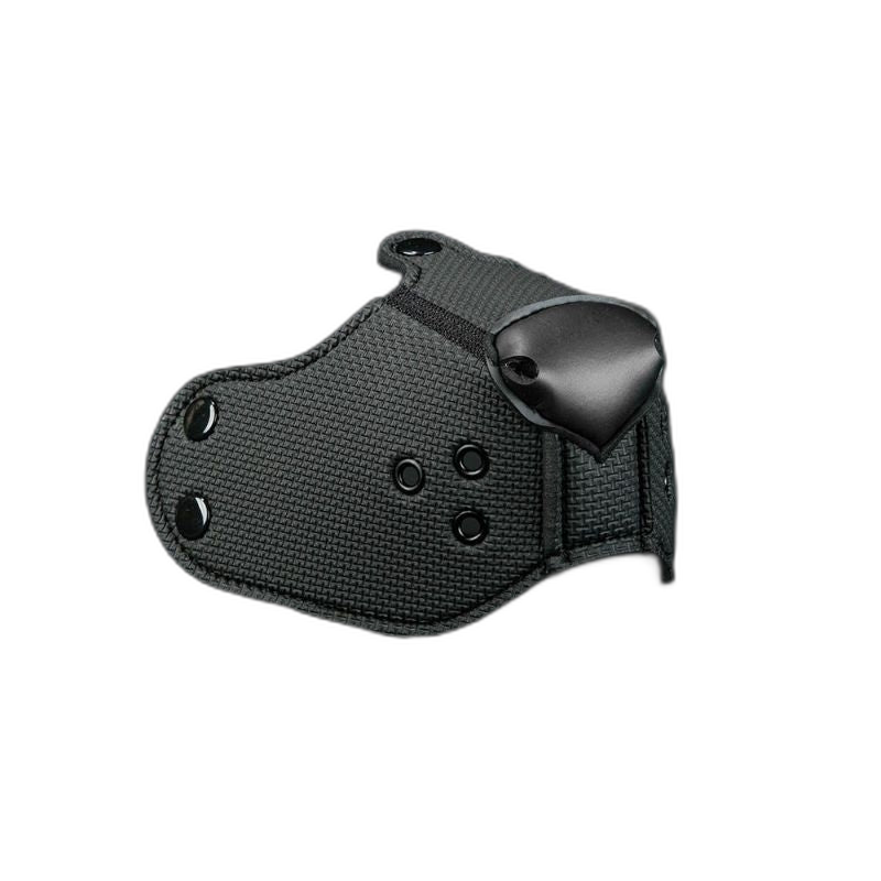 Mr S Leather NEOPRENE Puppy K9 Muzzle | Black