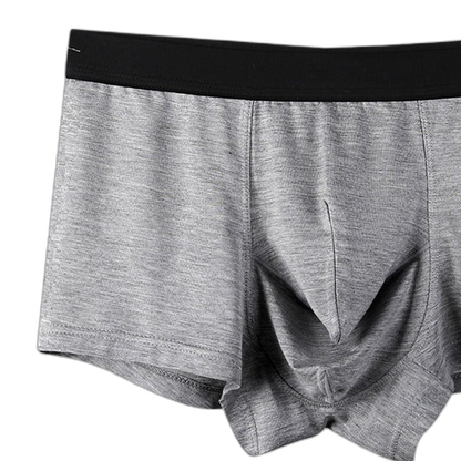 Men's Modal Elephant Separate Pouch Boxer Briefs