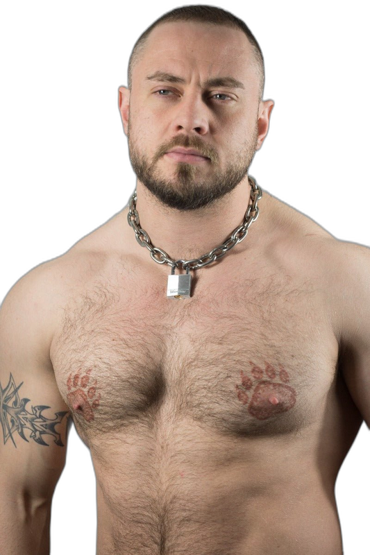 ruff GEAR Pitbull Chain 5mm with 30mm Master Lock