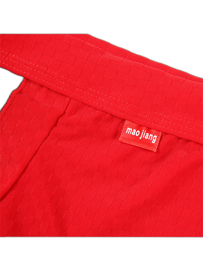 Men's Low-Rise Mesh Trunks – Breathable Nylon with 3D Pouch Support