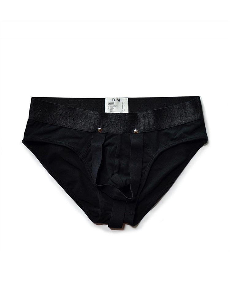 D.M Simple Cotton Suspender Briefs