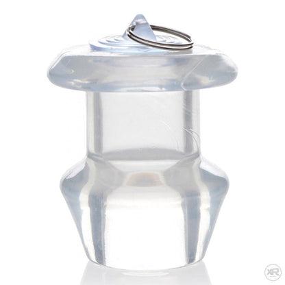 Ass Bung Clear Hollow Anal Dilator with Plug
