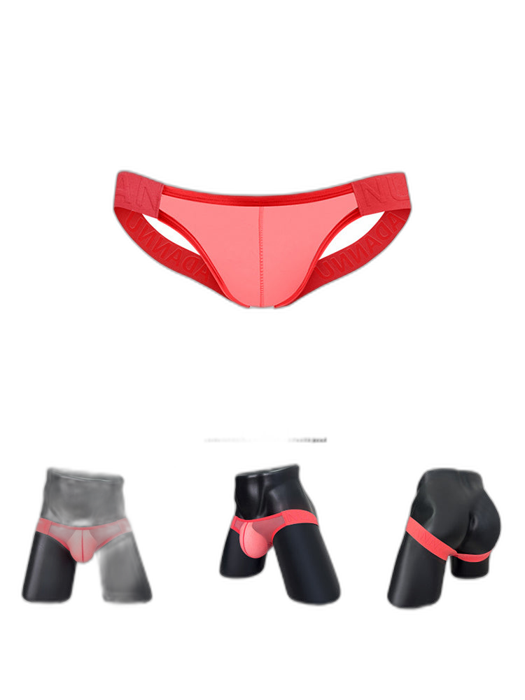 2 Pack Men's Sheer Elegance Comfy Waistband Stretch Fit Jockstrap