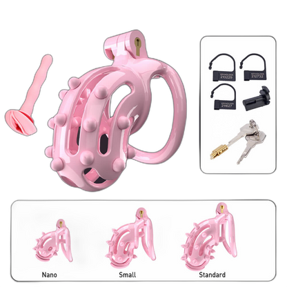Prick - Chastity Cage with Urethral Tube