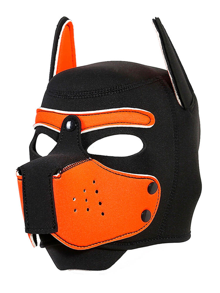 BDSM Roleplay Gear Dog Head Style Hood
