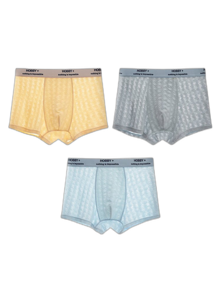 3 Pack Men's Anti-Odor Seamless Comfort Ultra-Soft Trunks