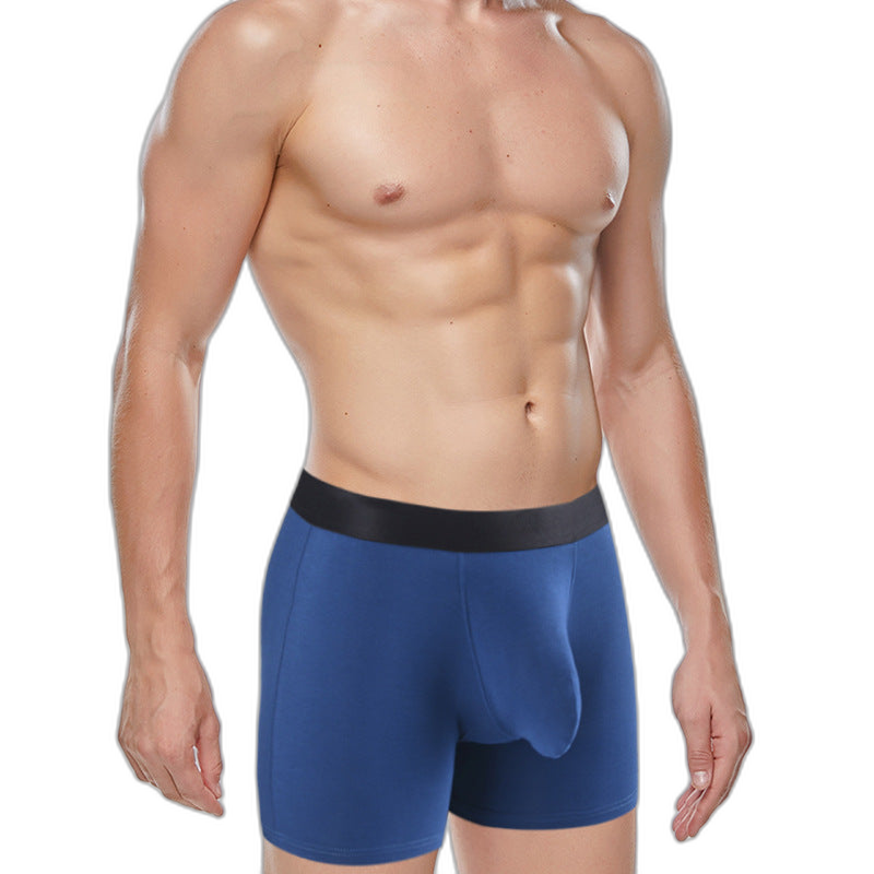 Men's Separate Big Pouch Long Boxer Briefs