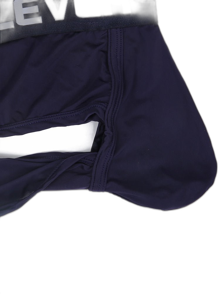 3 Pack Men's Sexy Ultra-Thin Supportive Pouch Breathable Stretch Fit Trunks